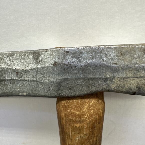 Vintage AJC A.J.C. Roofing Hammer Shingle Cutter Wooden Handle {E} - Picture 8 of 11